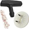 LIWaaGe Adatto for 550XP 545 555 560XP 562XP Kit di puleggia di avviamento a pedale for motosega, pezzo di ricambio 505158101