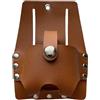 Vdaxvme Borse da cintura per attrezzi in PU resistente per misure a nastro e piccole attrezzature Disegni a rilascio mani tasche multiple in pelle PU fondine per metro a nastro