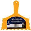 Homax - Spargitore adesivo per pavimenti e piastrelle, 20,3 cm, colore: Giallo