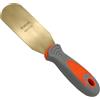 WEDO Coltello per stucco senza scintille con lama dritta e manico confortevole, 30 x 203 mm, strumento di vernice raschietto di sicurezza senza scintille, bronzo di alluminio, resistenza alla