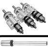 TARSHYRY Drill Chuck, Strumenti per Tornio in Legno Strumenti per il Tornio Drill Chuck Arbor Morse Taper Arbor Lathe Accessori (Drill Chuck Connection Rod (Tipo B16))