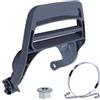 LIWaaGe Adatto for Hus 445 445E 450E 450 Rancher Motosega Maniglia freno catena con kit Maniglia freno Gruppo protezione mano