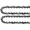 XEBRAD 1 confezione di catene per motoseghe da 12 pollici per passo 3/8 Lp.050 calibro 44/45 maglie trasmissione compatibili con, per Greenworks Catena per il taglio del legno(12 Inch 050 45 Dl)