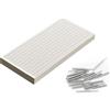SKYPRO Pannello per saldatura in ceramica a nido d'ape con aghi, rettangolare, 163 x 72 x 13 mm, pannello a nido d'ape per la creazione di gioielli, blocco di saldatura per fusione