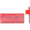 YUKOFE DCMT0702 EM YBC205 Inserti in metallo duro Lame Utensile per tornio con chiave per semifinitura in acciaio