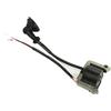 GXAOeUX Adatto for motosega, tosaerba, decespugliatore, motore a due tempi, bobina di accensione con punto centrale da 52 mm