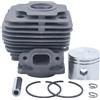 DORFEY Kit cilindro pistone da 40 mm adatto for OLEO-MAC Sparta 42 44 440T for Efco BCF420 DSF4200 741 parti for utensili da giardino