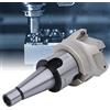 YDuupxe Portapinza NT30-FMB27 BAP400R-80-27 Fresa a 6 Taglienti con Inserti APMT1604 per Fresatura Rapida Ad Alta Precisione Rivestimento Durevole (NT30-FMB27+80 dischi coltello+1604APMT grani)
