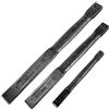 WEDO Set di 3 scalpelli piatti, 15,2 cm, 25,4 cm, 30,5 cm, grado industriale, acciaio CR-V, forgiato, trattamento termico, lucidatura superficiale nera