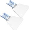 NUOBESTY Protezione Trasparente per Smerigliatrice da Banco Copertura Protettiva Antispruzzo Resistente Agli Urti Kit 2 Pezzi Accessori Sicurezza per Officina Professionale