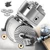 HajMyrdonyx Set Fresatura Con Testa Divisoria, Con Mandrino A 3 Griffe 4/5/6 Pollici, Teste Indicizzazione Rotanti Per Fresatrici, Con Piastre Divisorie Contropunta, Fresa Cnc 5in/125mmchuck