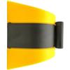 AQCDPJYU Nastro di segnalazione di sicurezza retrattile da parete da 5 m/10 m - Nastro di avvertimento a strisce gialle/nere (Pericolo/Vietato l'ingresso/Attraversare)(10M)