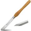 UF-SHARP Scalpello da 2,5 cm, M2 Cryo ad alta velocità, in acciaio e legno, con manico in legno di faggio