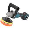 Walfront Lucidatrice a Batteria a 6 velocità Lucidatrice a Tampone Alimentata a Batteria 18 V Design Ergonomico Compatibile con BL1820 Diametro Mola a Batteria 125 Mm 9500 Giri/min 6