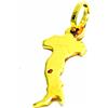 PEGASO GIOIELLI Ciondolo in Oro Giallo 18kt (750) Pendente Italiano Italia Charms Uomo Donna Bambini