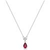 Brosway Collana Donna, Collana in Argento e Passion Ruby | Collezione Fancy - FPR111