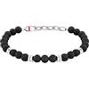 Sector No Limits Bracciale Uomo in Acciaio, Pietre naturali, collezione Basic - SZS112