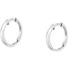 MORELLATO Orecchini a cerchio da donna in argento 925 riciclato, collezione TESORI - SAIW250, Argento