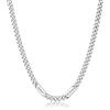 GoldChic Collana con Nome Personalizzabile,1-5 Nomi,Argento/Nero/Oro,Catenina Uomo in Acciaio Inox 316L,Lunghezza 45/51/56/61CM,Collana Nome Regalo Uomo