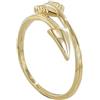 Schmuck Les Poulettes LES POULETTES BIJOUX - Anello Freccia Placcato Oro - taille 20