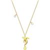 Swarovski Pendente No Regrets Banana, multicolore, placcatura oro