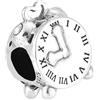 LES FOLIES DI PAOLA GRIECO Charm Sveglia Orologio in argento 925 - Les Folies per Pandora