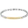 MASERATI Bracciale Uomo in Acciaio, Zirconi, Collezione Ironic - JM224AVD41