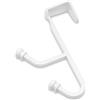 Whitmor 6022 - 200 Over-The-Door Storage Hooks Doppio Gancio da Porta White