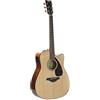 YAMAHA FGX800C NATURAL Chitarra Elettrica Acustica, Marrone (Natural)