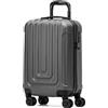 Flight Knight Premium Valigia Da Cabina Leggera Rigida - 8 Ruote Girevoli - Lucchetto Tsa Integrato E Porta Usb - Bagaglio Approvato Per Oltre 100 Compagnie Aeree Come Easyjet E Ryanair - 55x35x20cm