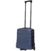 R.Leone Valigia da 1 Fino a Set 4 Trolley Rigido grande, medio, bagaglio a mano 55x40x23 cm Wizz, ITA Airways e bagaglio 45x36x20 cm EasyJet in ABS 8001 (Blu, XS Bagaglio 45x36x20cm 2Ruota)