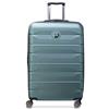 DELSEY PARIS - AIR ARMOUR - Valigia Rigida Grande Estensibile - 77x51x33 cm - 112 L - L - Verde