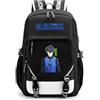 LKY STAR Anime Blue Lock Sacchetto di Scuola Daypack Zaino Viaggio Backpack da Scuola Zainetti per Ragazze Donna