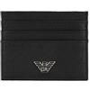 Emporio Armani Portacarte di credito eco con logo aquila Y4R173 Y138E black