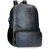 Pepe Jeans Chemistry, Zaino Porta PC Ragazza, Blu (Blue), 32x44x15 cms