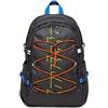 Invicta Zaino Scuola Act Plus, Nero, New Way Logo, Zaino Doppio Scomparto con Tasca Porta PC, Tasca Porta Borraccia, Tasca con Organizer, Grande Confort, Zaino Viaggio, Lavoro