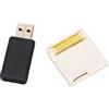 Tomvorks Scheda di Memoria Flash Adatta per Videogiochi 2DS 3DS ASIC Chip (Bianca)