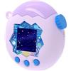 Generico Adatto per Tamagotchi Paradiso virtuale Pet macchina Guscio duro PC Caduta resistente Custodia protettiva Antiscivolo Accessori del gioco (Viola scuro in alto + viola chiaro in basso)