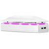 Generic Ventola di raffreddamento superiore console per PS5 Slim, sistema di raffreddamento superiore con luci LED Ventola regolabile a 3 velocità, doppia porta USB 2.0 console per PS5