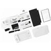 Generic Kit di Sostituzione del Guscio della Copertura della Custodia Completa 3DS XL per la Riparazione della Console di Gioco, Materiale Durevole per Uso a Lungo Termine, Design Compatto, Ideale