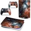GALSOR Protettivo Pelle Decalcomanie Anime Console Per PS5 Disk Edition 2 Controller Pellicola Vinile Avvolge, Durevole, Resistente Graffi 07794 Senza Bolle E Senza Residui