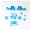 Global LU L R A B - Set di pulsanti D-Pad per Nintendo Gameboy Advance SP GBA SP pulsanti di ricambio (blu trasparente)