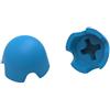 Generic Cappucci del bilanciere dell'impugnatura del pollice del silicone idella per PlayStation Porta, impugnature del pollice del pulsante del joystick Copertura protettiva (Bianco)