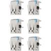 MENDUNER 5 Pezzi di Ricambio per Porta di Ricarica USB per Controller P5, Parte di Riparazione per Presa di Ricarica in Metallo per Maniglia di Gioco Danneggiata