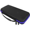 Yctze Trasporto Console di Gioco Portatile - Custodia Portatile Antiurto in EVA ROG 7 Pollici 120 Hz da Gioco, Nylon, Doppie Cerniere e Protezione Antigraffio, Viaggio e Uso Quotidiano (BLUE)
