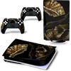 GALSOR Protettivo Per PS5 Skin Disc Edition Anime Console E Controller Vinile Cover Wraps Per PS 5 Version 32524 Senza Bolle E Senza Residui