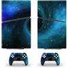 LNMLRBXEXZ Compatibile Con Adesivi Skin Per PS5 Slim Skin Disc Edition & Digital Console E Controller Vinyl Cover Skins Wraps Resistente Ai Graffi, Compatibile Con 34822 Avvolgimento(Disc Version)