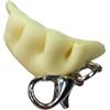 Generico Charm Raviolo Cinese in Argilla Polimerica - Fatto a Mano, Accessorio Artigianale Originale