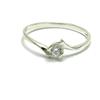 Empress Jewelry Anello da Donna in Argento 925 con 3.5mm Cubic Zirconia R001660