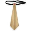 Il Cravattino.com ILCRAVATTINO.COM Cravatta Corta in Legno, Cravattino Modello VERTICAL LINES, per Eventi Eleganti, Stile Audace e Glamour, 13 inserti disponibili